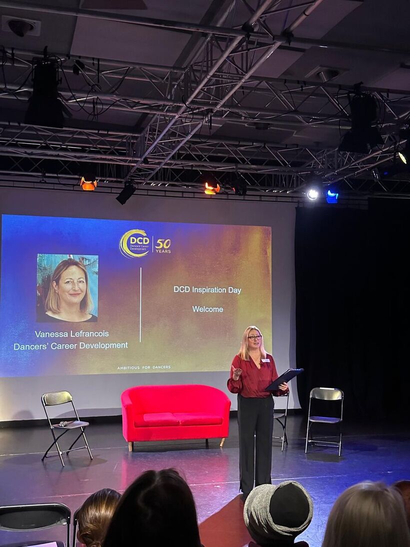 Vanessa Lefrancois at Inspiration Day. Photo: Oliver Dähler.